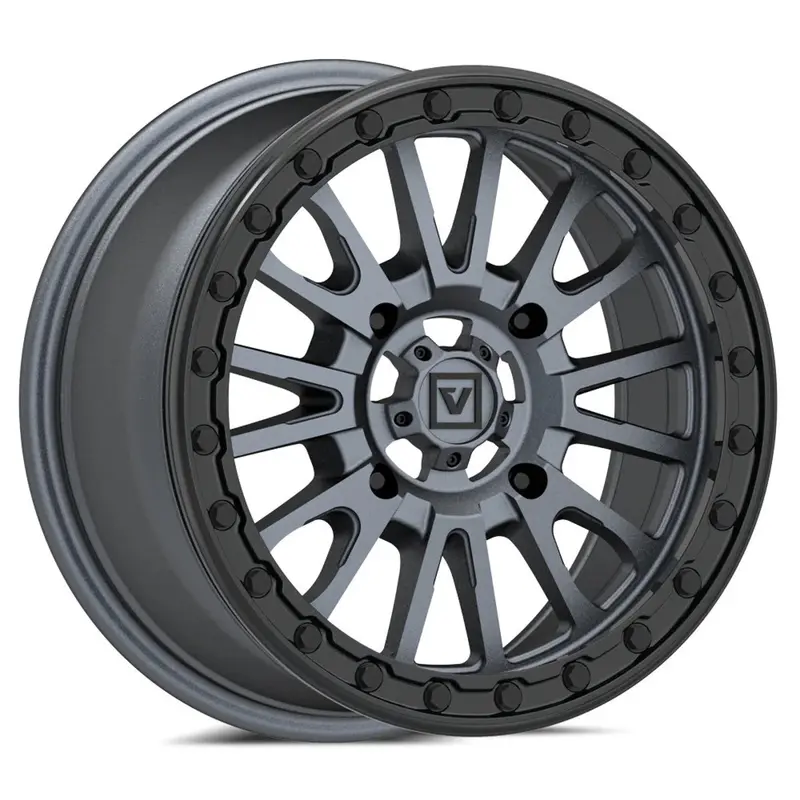 Valor Offroad V16 Beadlock Utv Wheel - Satin Gunmetal 1