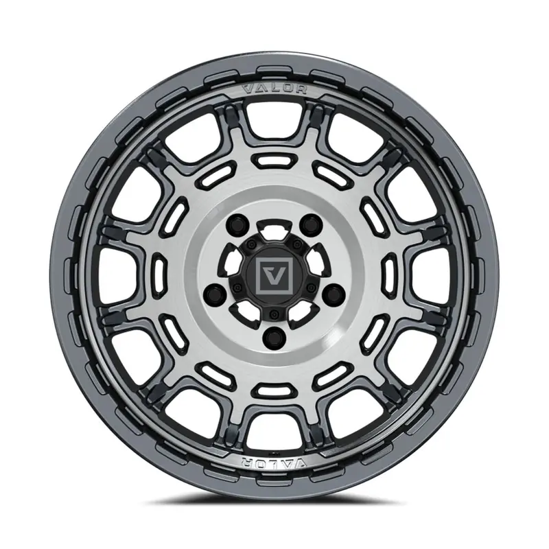 Valor Offroad V17 Utv Wheel - Brushed Gunmetal 2