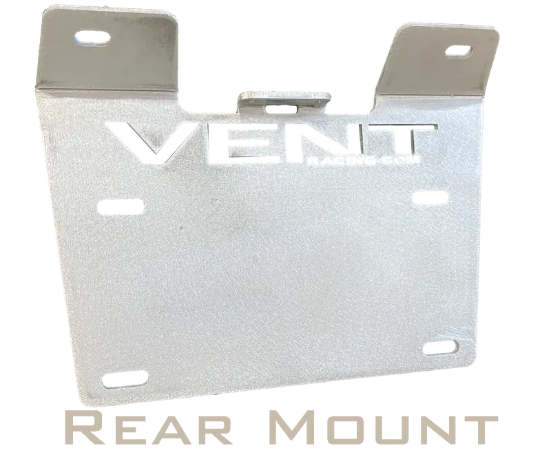 Vent Racing Rear Mount Pro Xp / Turbo R License Plate Holder 1