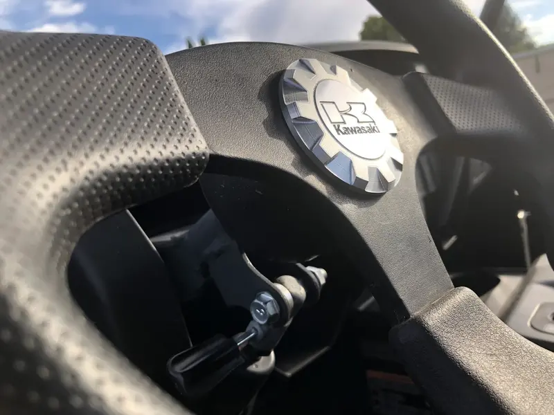 Viper Machine Kawasaki Teryx 2/4 Billet Steering Wheel Cap 1