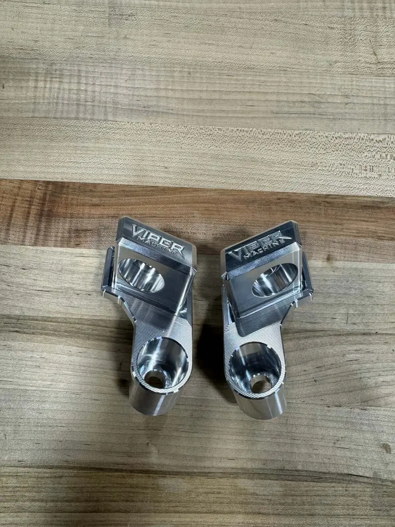 Viper Machine Polaris Xpedition Billet Whip Mounts - Pair 2