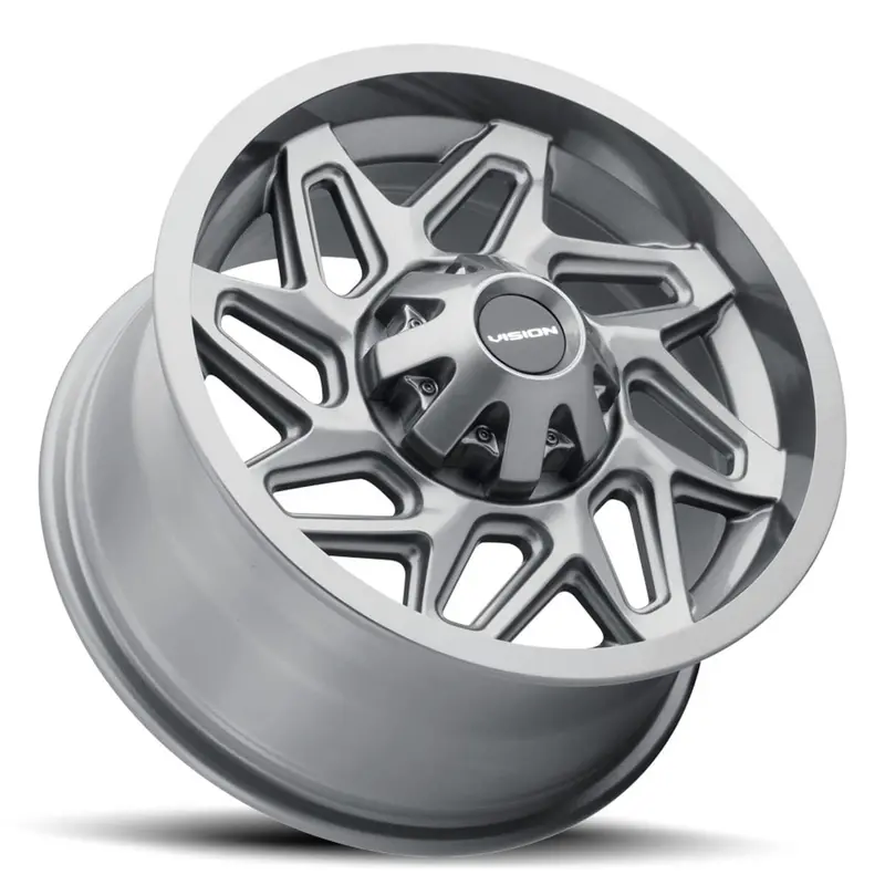 Vision 4 Lug Wheel 361 Spyder - Gunmetal 2