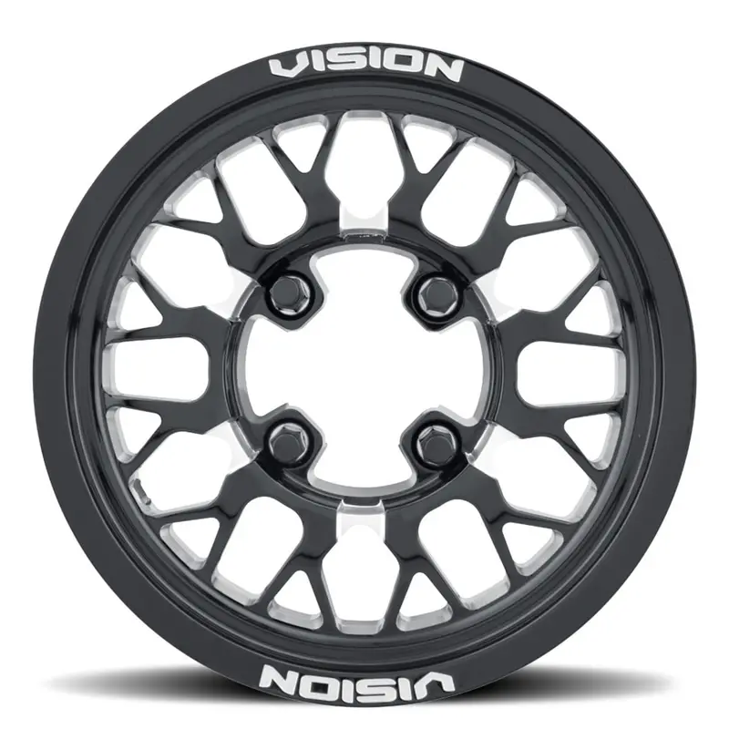 Vision Wheel 346 Storm - Gloss Black Milled 1