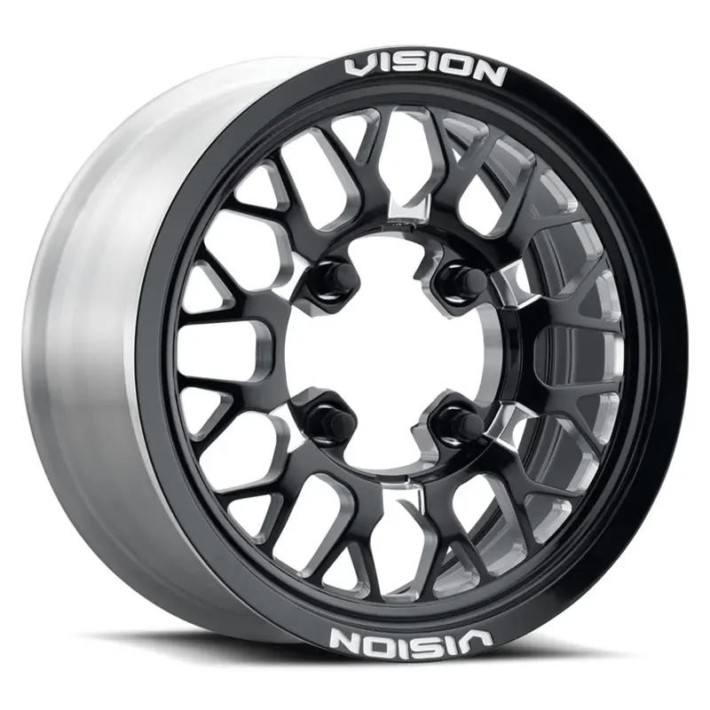 Vision Wheel 346 Storm - Gloss Black Milled 2