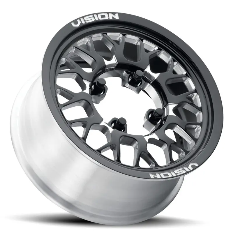 Vision Wheel 346 Storm - Gloss Black Milled 3