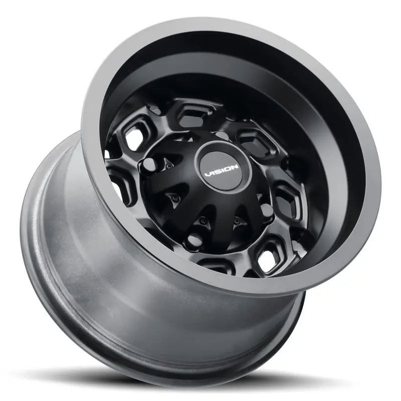 Vision Wheel 4 Lug 361 Spyder - Matte Black 2