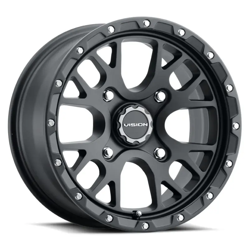 Vision Wheel 4 Lug 545 Rocker - Satin Black 1