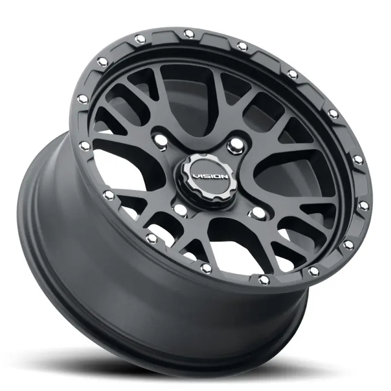 Vision Wheel 4 Lug 545 Rocker - Satin Black 2