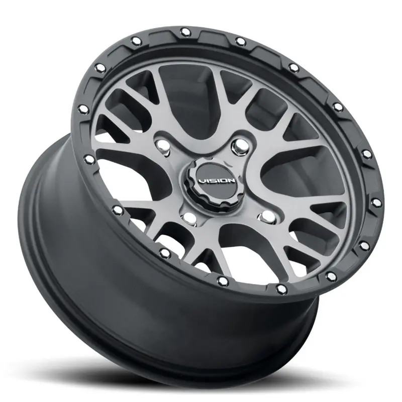 Vision Wheel 4 Lug 545 Rocker - Satin Grey 2