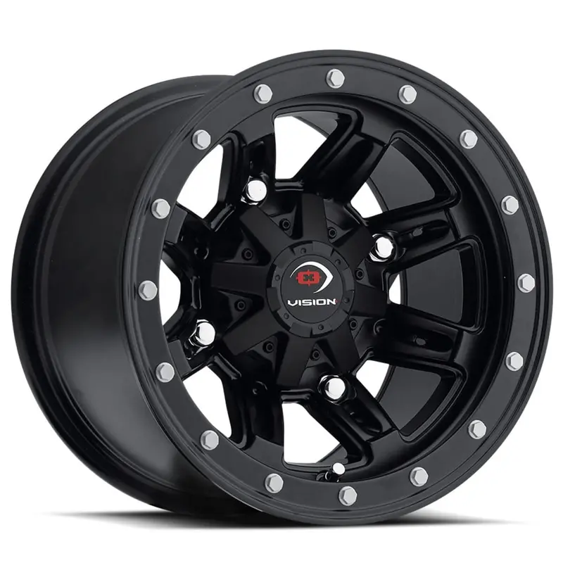 Vision Wheel 4 Lug 550 Five-Fifty - Matte Black 1
