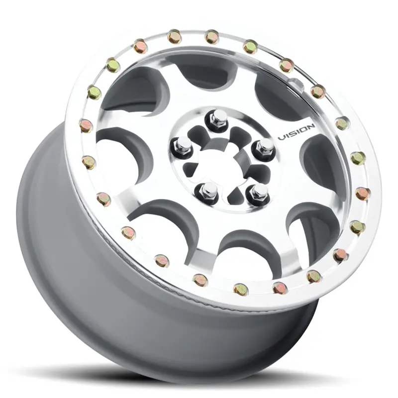 Vision Wheel 5 Lug 351Bl Flow Utv Beadlock - Cast Machined Face Machined Ring/Lip 2