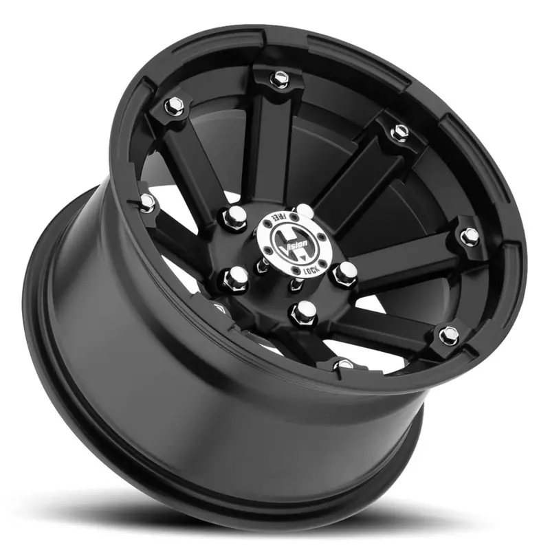 Vision Wheel 5 Lug 393 Lock Out - Matte Black 2