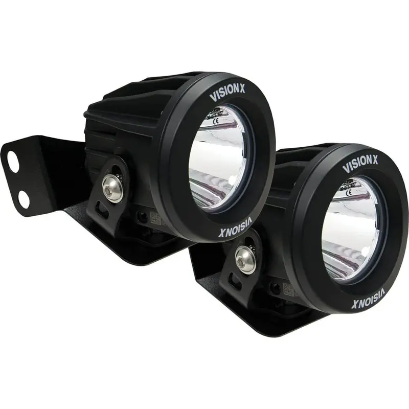 Vision X 08-19' Polaris Rzr A-Pillar Mount With Lights 1