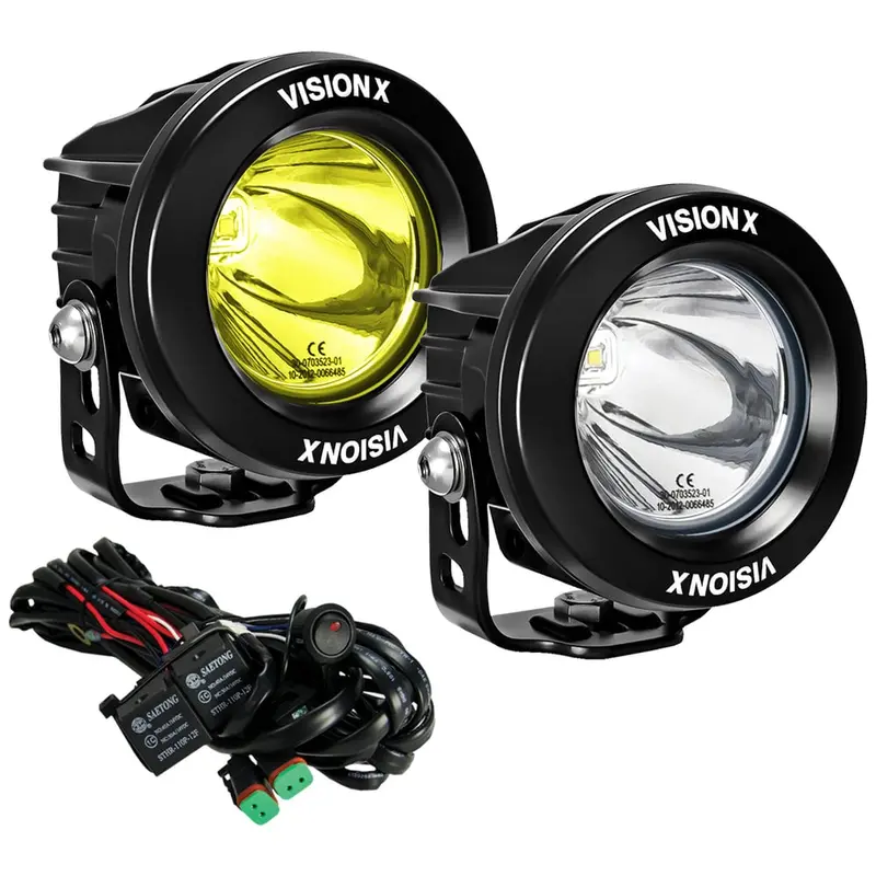 Vision X 3.7" Cg2 Single Led Light Cannon Kit 1