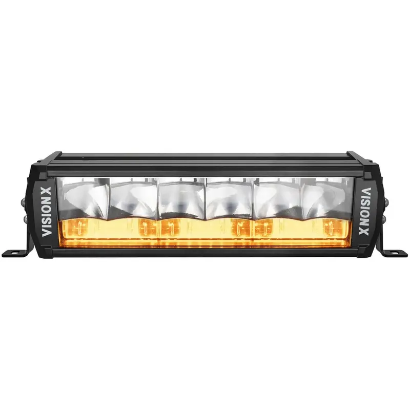 Vision X Shocker Dual Action 12" Trail Amber Elliptical Led Light Bar 1