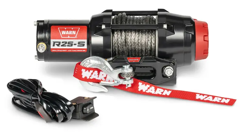 Warn 110020 R-Series 2500 Lb Synthetic Rope Winch 1