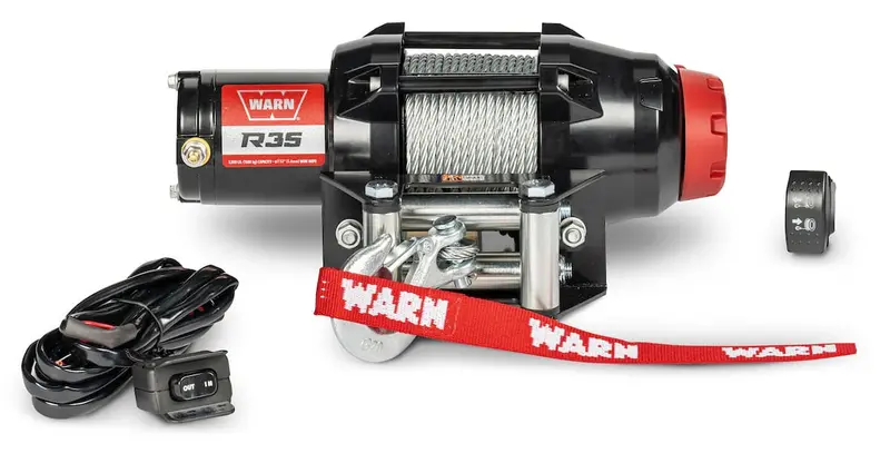 Warn 110035 R-Series 3500 Lb Wire Rope Winch 1
