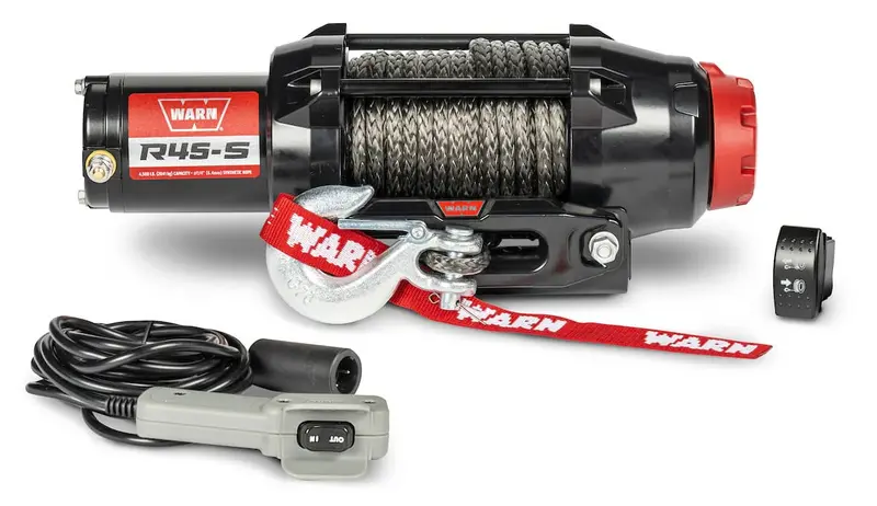 Warn 110040 R-Series 4500 Lb Synthetic Rope Winch 1
