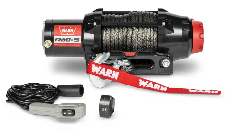 Warn 110060 R-Series 6000 Lb Synthetic Rope Winch 1
