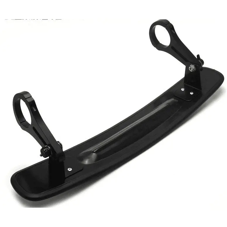 Wd Electronics 17" Aluminum Rear View Mirror With Mounting Brackets 2