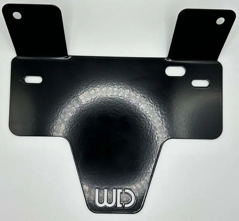 Wd Electronics Polaris Rzr Pro Xp/Turbo R Center Mount License Plate Bracket 1