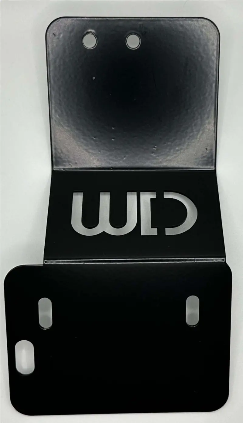 Wd Electronics Polaris Rzr Pro Xp/Turbo R Side Mount License Plate Bracket 1