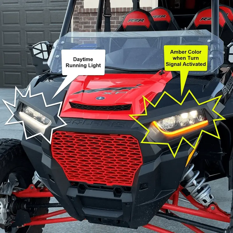 Wd Electronics Polaris Rzr Turn Signal Kits 1
