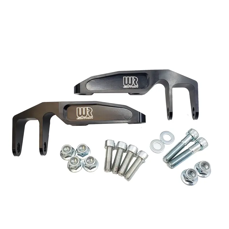 Weller Racing Can-Am Maverick X3 Wr Edition Billet Rear Upper Shock Mount Brace Kit 1