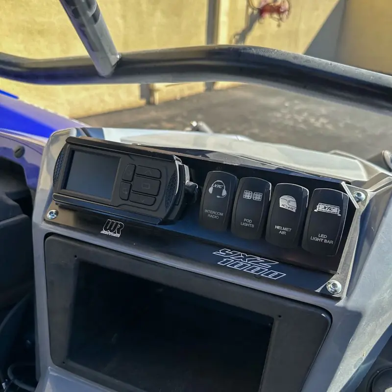 Weller Racing Yamaha Yxz1000r 4 Switch With Power Vision 3 Mount Plate Kit - Wr Edition 2