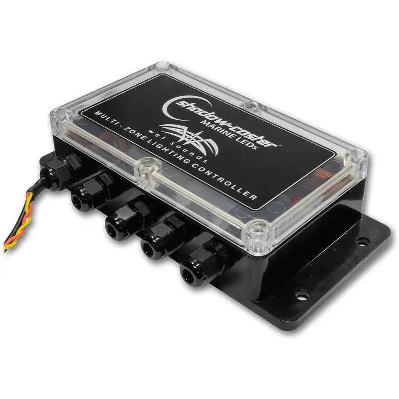 Wet Sounds 4 Zone Rgb Led V2 Black Box Controller 2