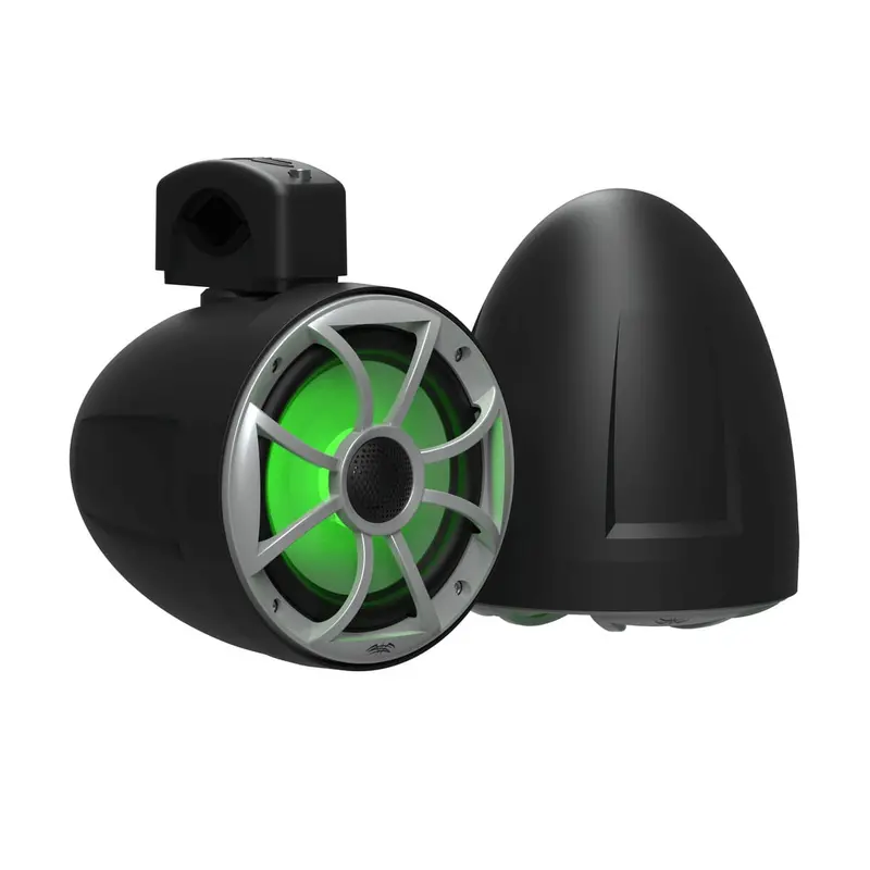 Wet Sounds 6.5 Inch Coaxial Tower Speaker - Tube Diameter Up To 2" Or Surface Mount 1