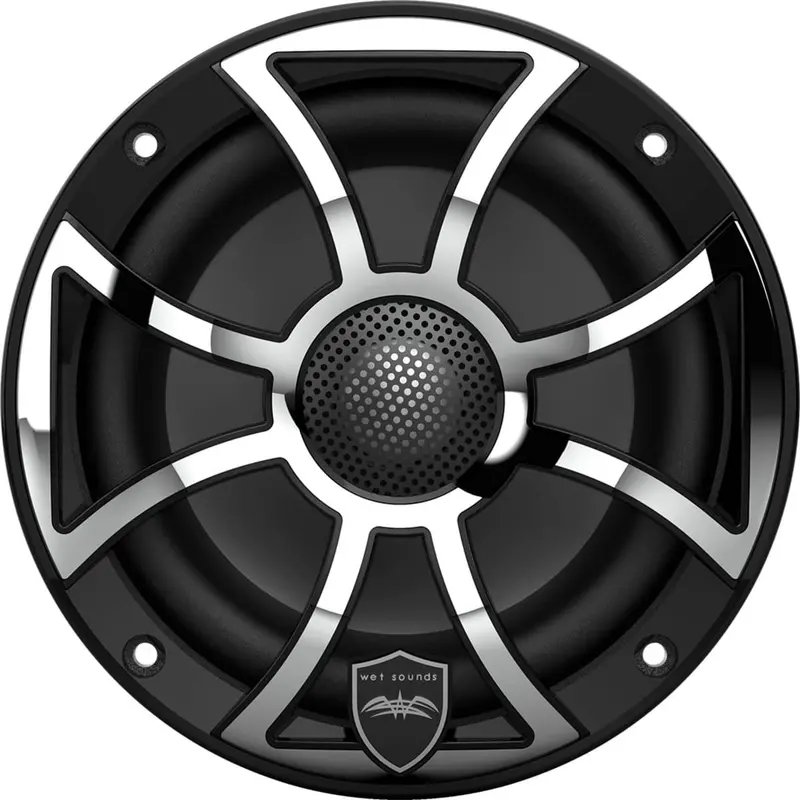 Wet Sounds High Output Component Style 6.5" Marine Coaxial Speakers 1
