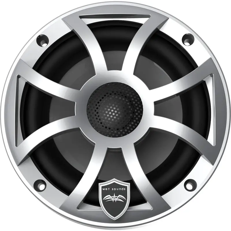 Wet Sounds High Output Component Style 6.5" Marine Coaxial Speakers 1
