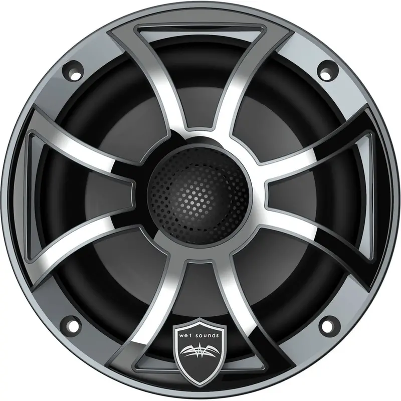 Wet Sounds High Output Component Style 6.5" Marine Coaxial Speakers 1