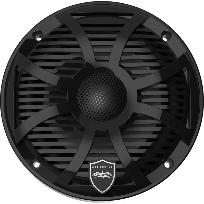Wet Sounds High Output Component Style 6.5" Marine Coaxial Speakers 1