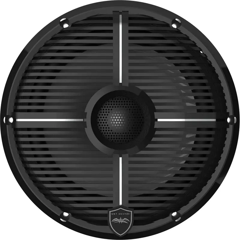 Wet Sounds High Output Component Style 8" Marine Coaxial Speakers 1