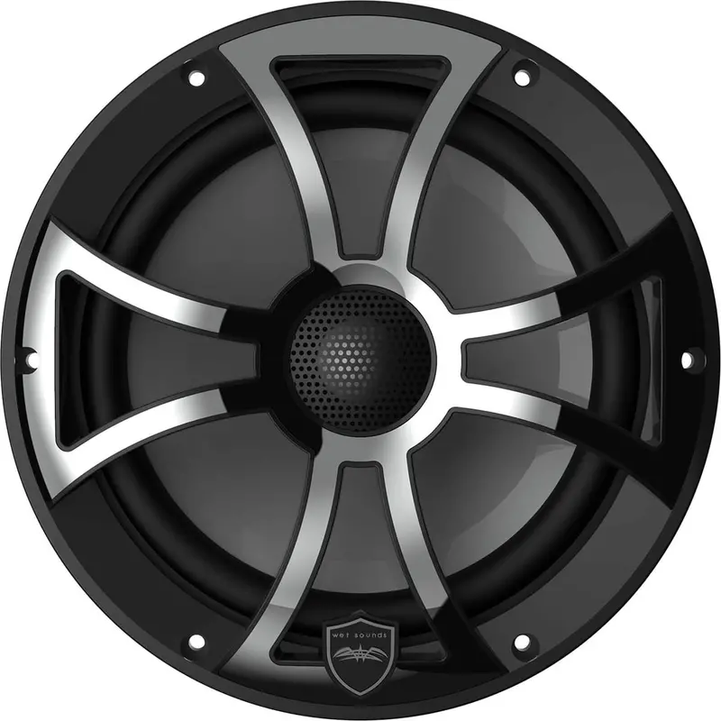 Wet Sounds High Output Component Style 8" Marine Coaxial Speakers 1