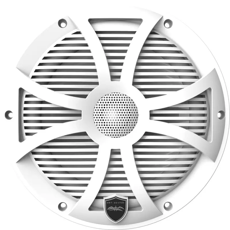 Wet Sounds High Output Component Style 8" Marine Coaxial Speakers 1