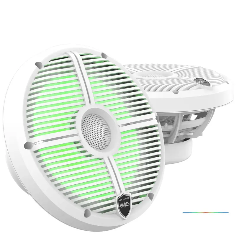 Wet Sounds High Output Component Style 8" Marine Coaxial Speakers 1