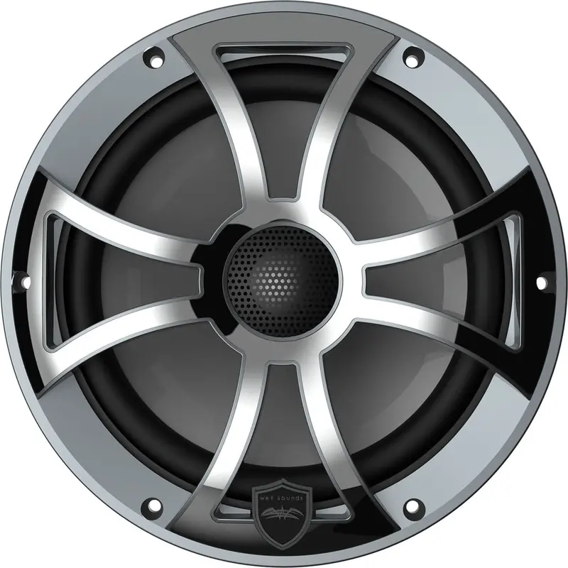 Wet Sounds High Output Component Style 8" Marine Coaxial Speakers 1