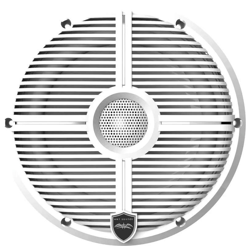Wet Sounds High Output Component Style 8" Marine Coaxial Speakers 1