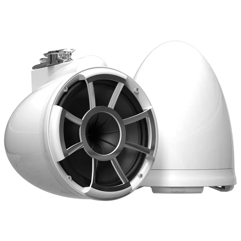 Wet Sounds Revolution Series 10" White Tower Speakers 3