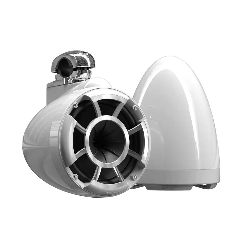 Wet Sounds Revolution Series 8" White Tower Speakers 5