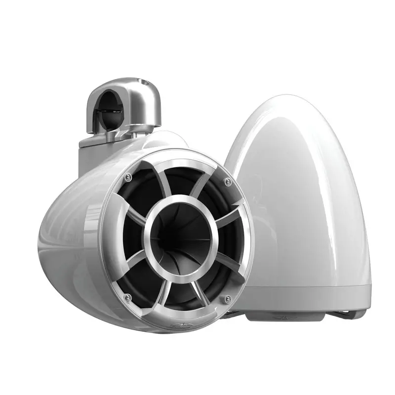 Wet Sounds Revolution Series 8" White Tower Speakers 6