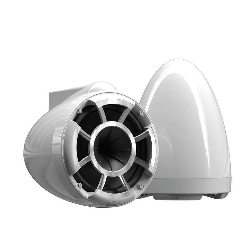 Wet Sounds Revolution Series 8" White Tower Speakers 7