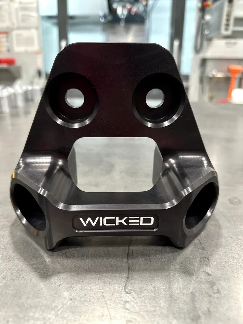 Wicked Fab Works Can-Am Maverick R Pull Plate 1