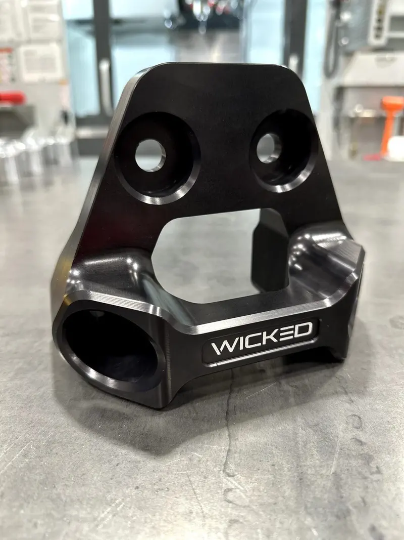 Wicked Fab Works Can-Am Maverick R Pull Plate 2