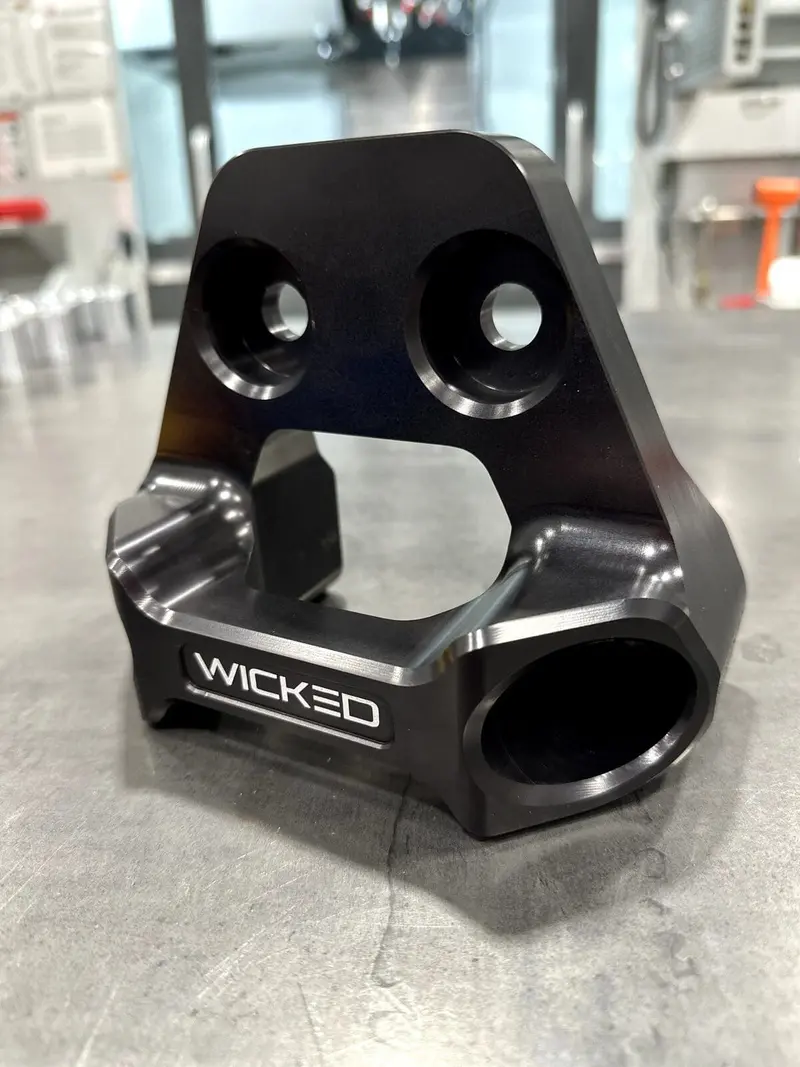 Wicked Fab Works Can-Am Maverick R Pull Plate 3