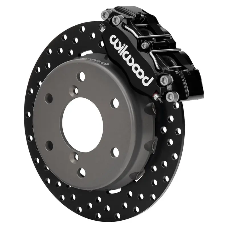 Wilwood Can-Am Maverick R Front Drilled Steel Brake Kit - Black 1