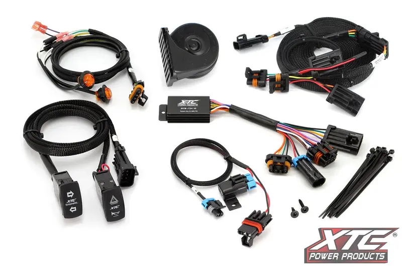 Xtc '24+ Polaris Rzr Xp 1000 Self-Canceling Turn Signal System With Horn 1